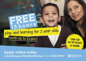 Free 15 hours childcare